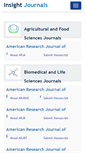 Mobile Screenshot of insightjournals.org