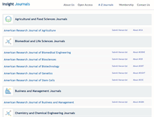 Tablet Screenshot of insightjournals.org